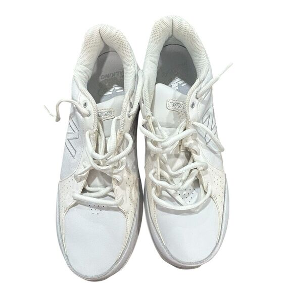 NEW BALANCE MW928WT Mens Size 10.5 6E Walking Shoe White Leather  New In Box - Picture 1 of 6